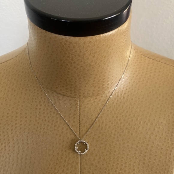 Suzanne Kalan 14K Diamond Mini Starburst Pendant Necklace - Picture 2 of 12